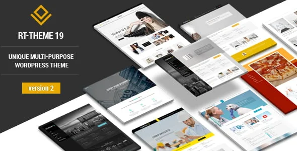 RT-Theme 19 | Multi-Purpose WordPress Theme — homepage layout