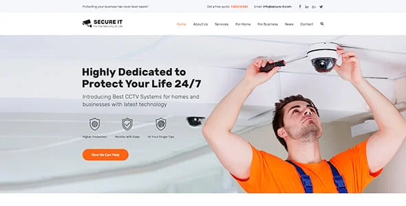 Safeguard - Security & Guard WordPress Theme — single post layout