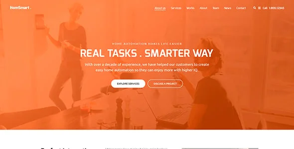 Safeguard - Security & Guard WordPress Theme — interior page design