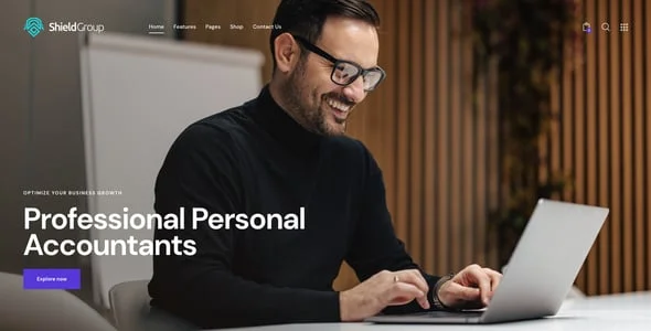 ShieldGroup | Insurance & Finance Company WordPress Theme — interior page design
