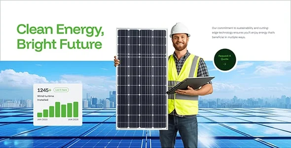 Solioz - Renewable Energy WordPress Theme — single post layout