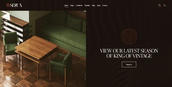 Strux - Architecture & Interior and Exterior Design WordPress Theme — design detail view