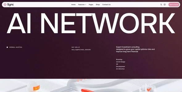 Sync - IT Solutions & Technology Elementor WordPress Theme — interior page design