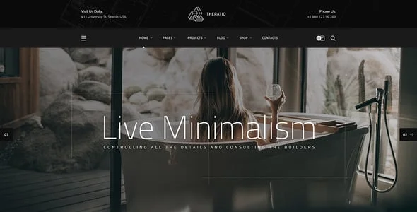 Theratio - Architecture & Interior Design Elementor WordPress Theme — single post layout