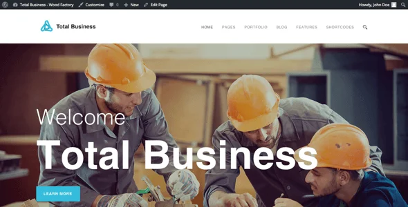 Total Business - Multi-Purpose WordPress — blog and article listing