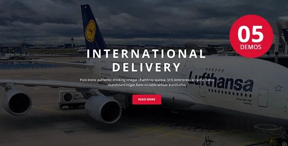 Tranzlogistics - Logistics & Cargo Shipping WordPress Theme — blog and article listing