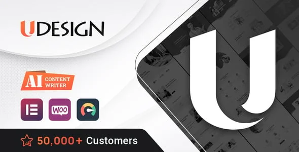uDesign | Multipurpose WordPress Theme — homepage layout