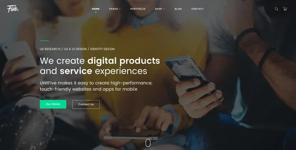 Unit Five - Creative Multi-Purpose WordPress Theme + RTL — single post layout