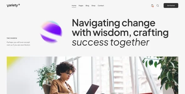 Variety — Multipage Business & Consulting WordPress Theme — single post layout