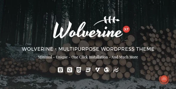 Wolverine - Responsive Multi-Purpose Theme — homepage layout
