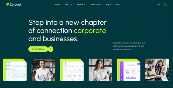 Zerodot - Business & Multipurpose Elementor WordPress Theme — blog and article listing