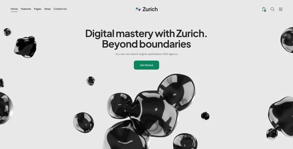 Zurich - Business & Investment Consulting WordPress Theme — interior page design