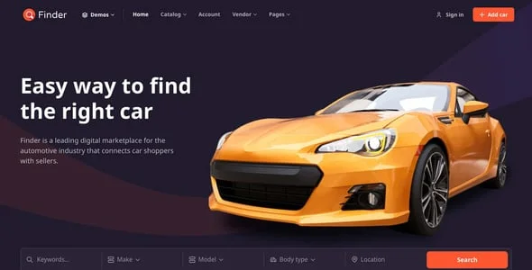 Finder - Multipurpose Directory & Listing WordPress theme — service and pricing page