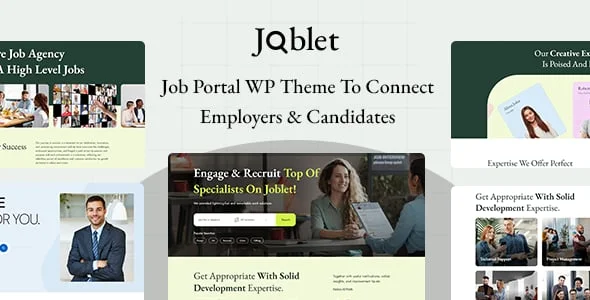 Joblet - Job Recruitment Services WordPress Theme — service and pricing page