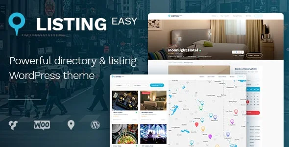 ListingEasy - Directory Listing WordPress Theme — homepage layout