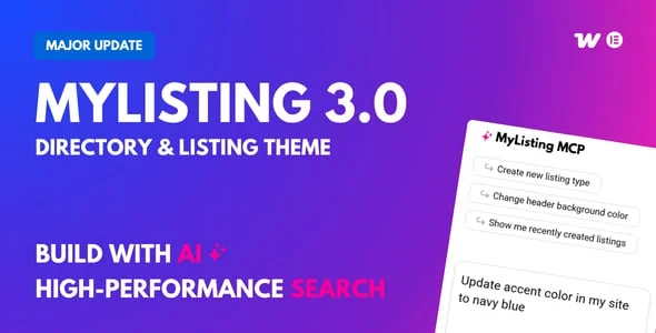 MyListing - Directory & Listing WordPress Theme — homepage layout