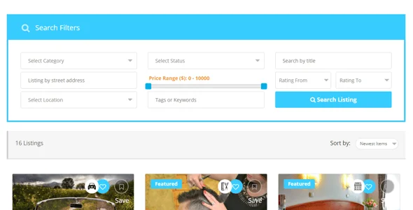 Olomo – Directory & Listing WordPress Theme — interior page design