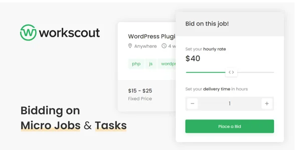 WorkScout - Job Board & Freelance Marketplace WordPress Theme — case study or portfolio page