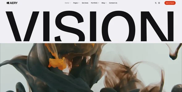 Aery - Creative Agency & Portfolio WordPress Theme — service and pricing page