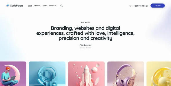CodeForge - Software & IT Tech Company WordPress Theme — service and pricing page