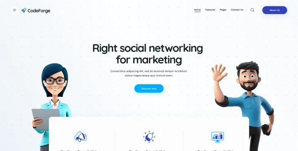 CodeForge - Software & IT Tech Company WordPress Theme — case study or portfolio page