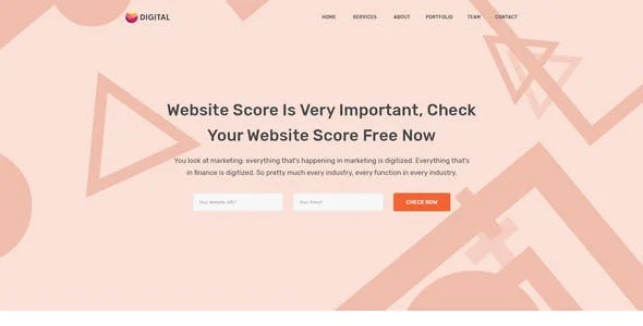 Digitax - SEO & Digital Marketing Agency WordPress Theme — interior page design