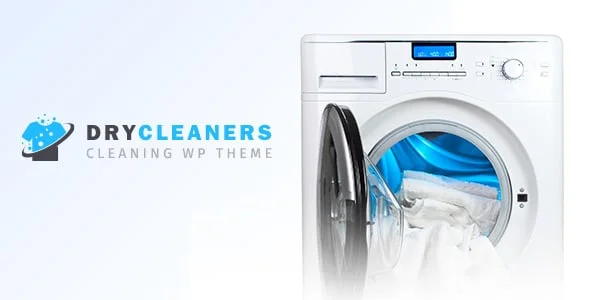 Dry Cleaning | Laundry Services WordPress Theme — homepage layout