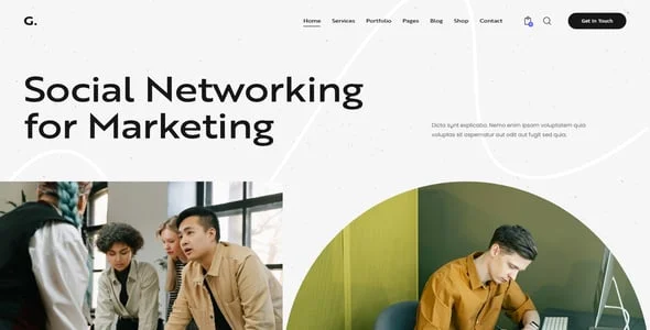 Granola - SEO & Marketing Agency WordPress Theme — case study or portfolio page