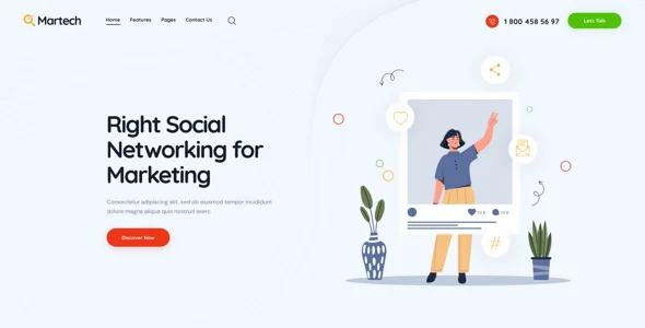 MarTech - Marketing Agency WordPress Theme — service and pricing page