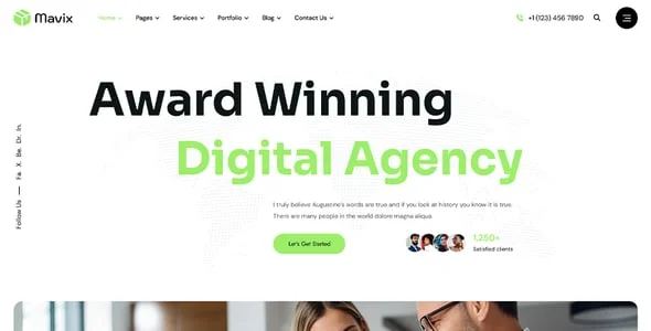 Mavix - Business Marketing Elementor WordPress Theme — service and pricing page