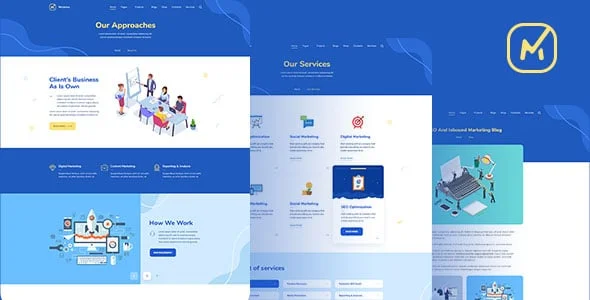 MetaMax - SEO and Marketing WordPress Theme — case study or portfolio page