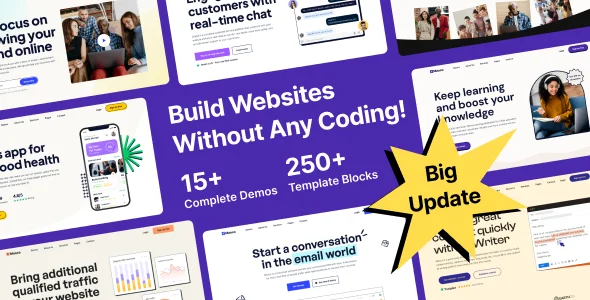 Masco -  Saas Software Startup WordPress WordPress theme homepage layout for a agency corporate website