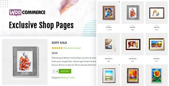 Visual Art | Gallery WordPress Theme — case study or portfolio page