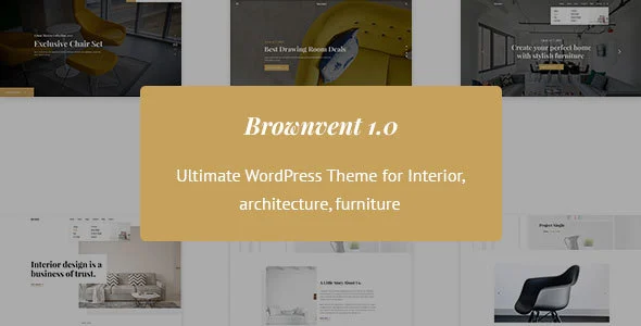Brownvent - Creative WooCommerce WordPress Theme WordPress theme homepage layout for a blog creative website