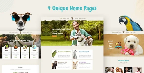 Pet World - Dog Care & Pet Shop WordPress Theme — service and pricing page
