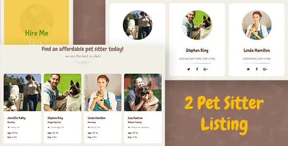 Pet World - Dog Care & Pet Shop WordPress Theme — case study or portfolio page