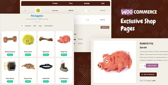 Pet World - Dog Care & Pet Shop WordPress Theme — content section layout