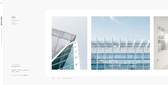 Alvar - Minimal and Modern Portfolio Theme for Photographers — service and pricing page