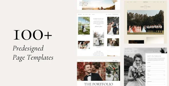 Artale | Wedding Photography WordPress — service and pricing page
