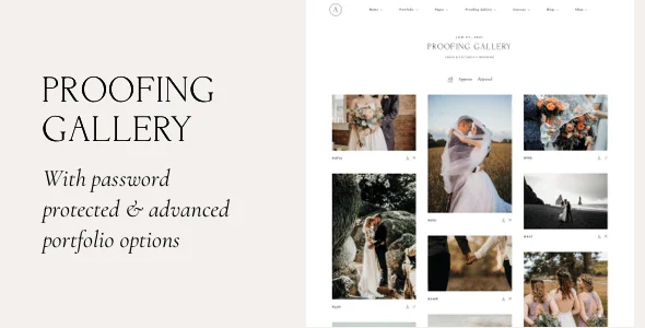 Artale | Wedding Photography WordPress — case study or portfolio page