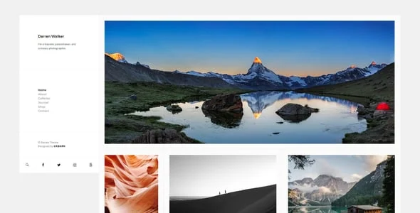 Darren - Photography & WooCommerce Compatible WordPress Theme — service and pricing page