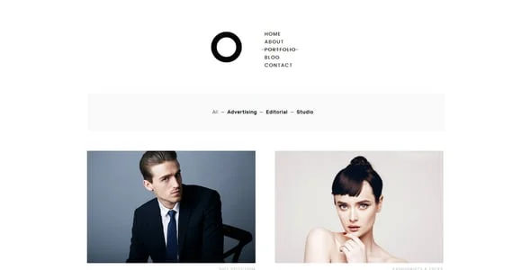 Enso - Minimal Photography and Portfolio WordPress Theme — interior page design