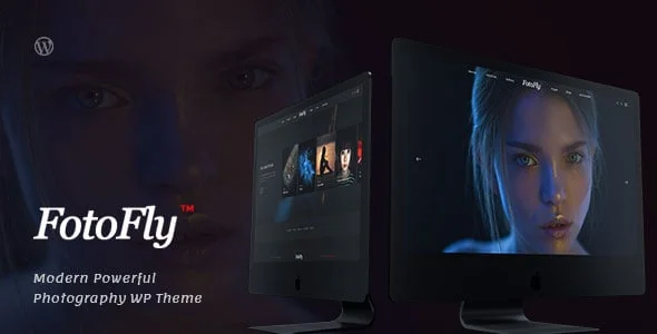 Fotofly | Photography WordPress Theme — homepage layout