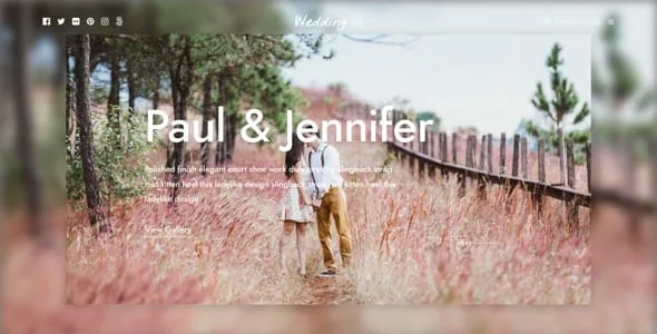 Framed | Photography Portfolio WordPress — content section layout