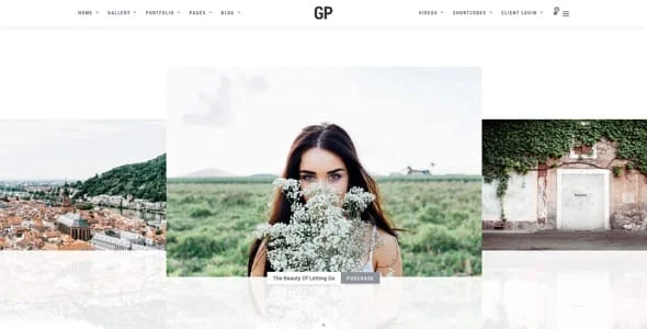 Grand Photography WordPress — case study or portfolio page