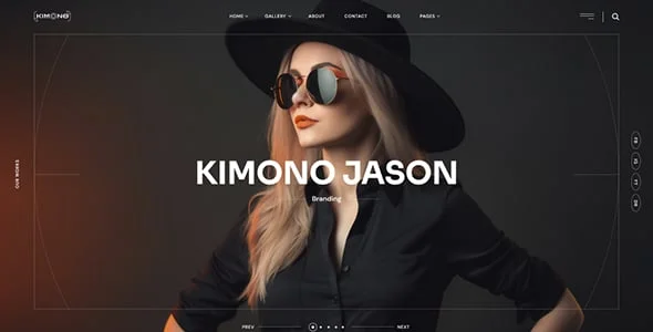Kimono - Photography Portfolio WordPress Theme — case study or portfolio page