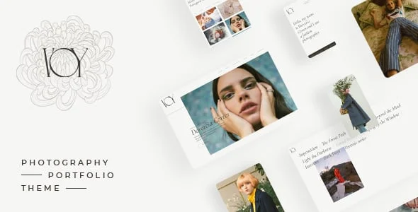 Me Voy - Photography Portfolio WordPress Theme — homepage layout