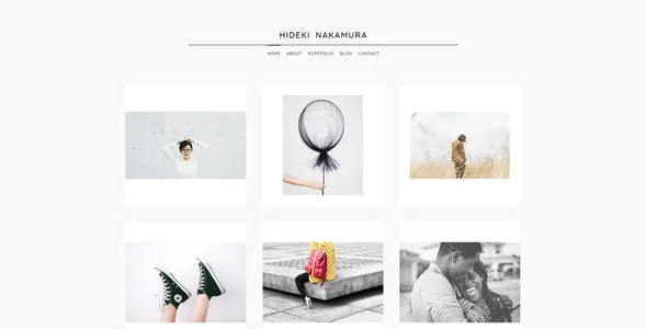 Nakamura - Minimal Photography and Portfolio WordPress Theme — service and pricing page