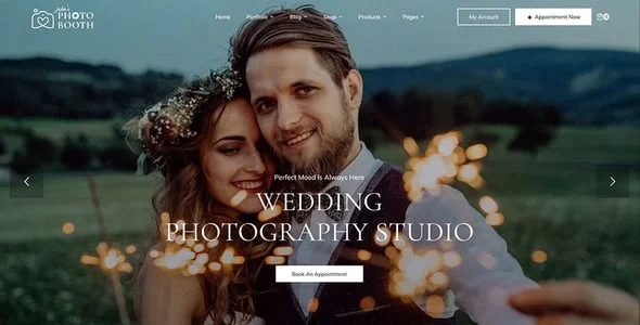 Photobooth - Photography Portfolio WordPress Theme — service and pricing page