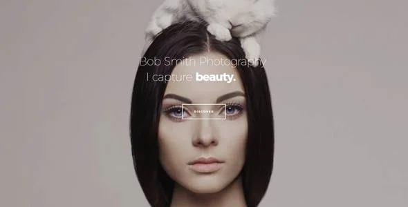 Photographer WordPress Theme — service and pricing page